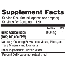 MEL - FULVIC ACTIVE 400X - 4oz Dropper