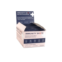 Elderberry & Goji Berry Immunity Shots Gummy Vitamins Raspberry Elderberry (12-Pack)