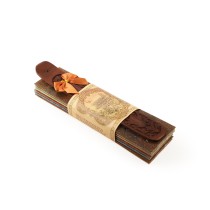 Prabhuji Incense Gift Set - Flat Burner + 7 Harmony Incense Stick & greeting A Precious Reminder that You are Loved