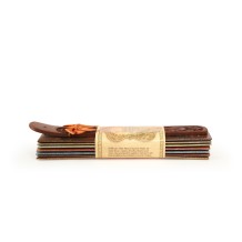Prabhuji Incense Gift Set - Flat Burner + 7 Harmony Incense Stick & greeting A Precious Reminder that You are Loved
