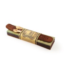 Prabhuji Incense Gift Set - Flat Burner + 7 Harmony Incense Stick & greeting Thank You for Being a Friend