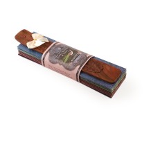 Prabhuji Incense Gift Set - Flat Burner + 7 Harmony Incense Stick & Greeting May Love, Light, Peace & Wisdom be Yours Always