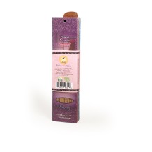 Prabhuji Incense Gift Set - Flat Burner + 7 Harmony Incense Stick & Greeting May Love, Light, Peace & Wisdom be Yours Always