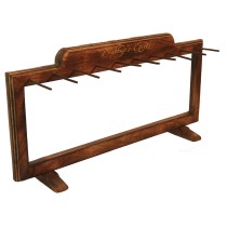 Prabhuji Display Rack - Empty stand for 10 incense variety - horizontal