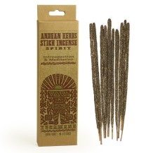 Prabhuji Smudging Incense - Spirit - Andean Herbs Incense Sticks - Introspection & Meditation