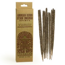 Prabhuji Smudging Incense - Spirit - Andean Herbs Incense Sticks - Introspection & Meditation