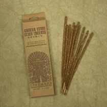 Prabhuji Smudging Incense - Spirit - Andean Herbs Incense Sticks - Introspection & Meditation
