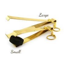 Prabhuji Brass Charcoal Tongs 7.5"