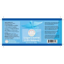 Lugol's Iodine Solution 2.2% (60ml dropper bottle)