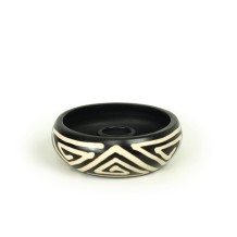 Prabhuji Incense Burner - Peruvian Ceramic Holder for Palo Santo Stick - 5"