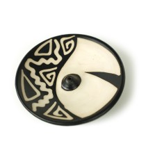 Prabhuji Incense Burner - Peruvian Ceramic Incense Burner for Stick Incense - 4.75"