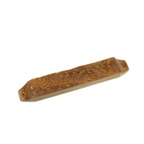Prabhuji Decor - Wooden Mezuzah Case 9"x1.5" Garden