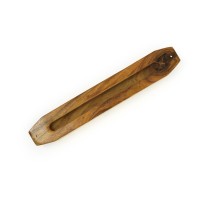 Prabhuji Decor - Wooden Mezuzah Case 9"x1.5" Garden