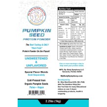 Organic Pumpkin Seed Protein Powder | Paleo, Vegan, Gluten-Free