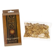 Prabhuji Palo Santo Raw Incense Wood - Chips - 1.2 oz (34 g)