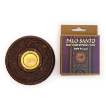 Prabhuji Kit - Palo Santo Cinnamon Cones With Burner