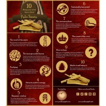 Prabhuji Palo Santo and Copal Incense Sticks - Love & Purity -  6 Incense Sticks