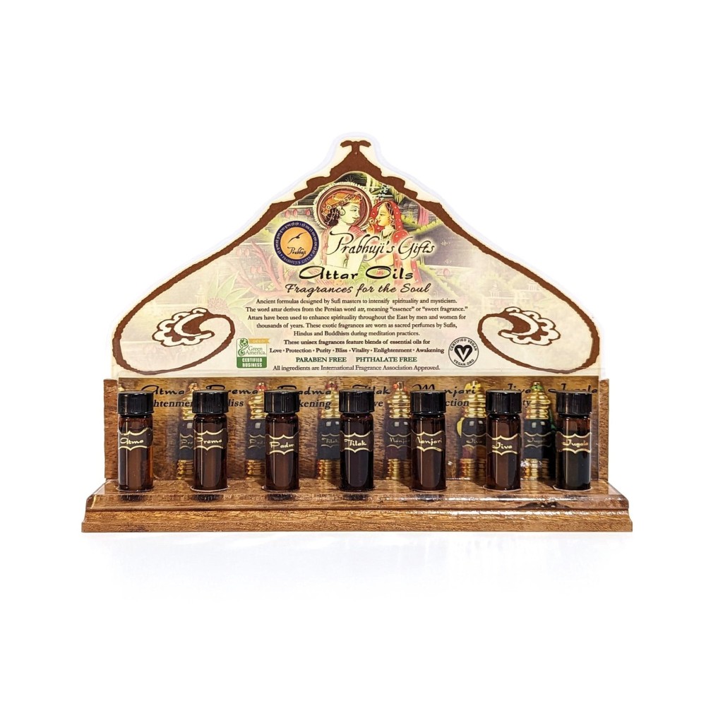 Prabhuji Stand for attar testers set Prabhuji Stand for attar testers set