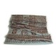 Prabhuji Meditation Yoga Prayer Shawl - Maha Mantra - Grey Large