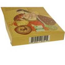 Prabhuji Incense Gift Set - Wood Round Burner + 3 Harmony Incense Sticks & Holiday Greeting (Madhumadhavi, Sehuti, Padmanjari)