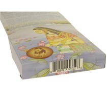 Prabhuji Round Burner + 3 Meditation Incense Sticks Packs & Holiday Greeting