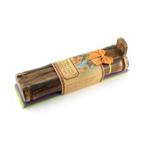 Prabhuji Incense Gift Set - Bamboo Burner + 3 Chakra Incense Sticks Packs & Love Greeting - Lost in Love