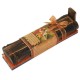 Prabhuji Incense Gift Set - Bamboo Burner + 3 Meditation Sticks Packs & Holiday Greeting - Peace