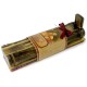 Prabhuji Incense Gift Set - Bamboo Burner + 3 Meditation Incense Sticks Packs & Greeting - Thinking of you!