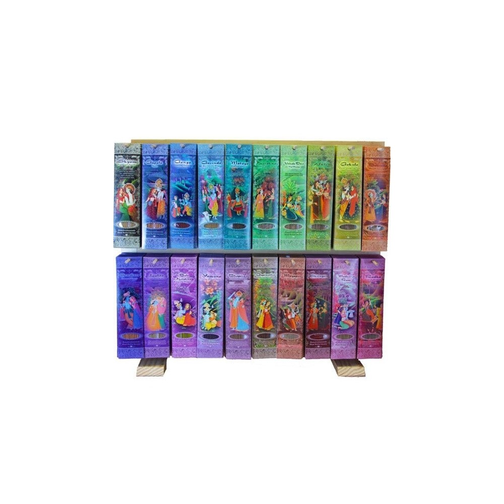 Display Rack-Horizontal-20 Fragrances Incense Sticks-260 Packs Display Rack-Horizontal-20 Fragrances Incense Sticks-260 Packs