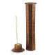 Prabhuji Incense Burner - Wooden Octagonal Tower