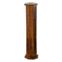 Prabhuji Incense Burner - Wooden Octagonal Tower