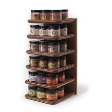 Prabhuji Display Rack - Herbal Resin Incense - Basic and Intention Lines - 36 Jars 2.4oz