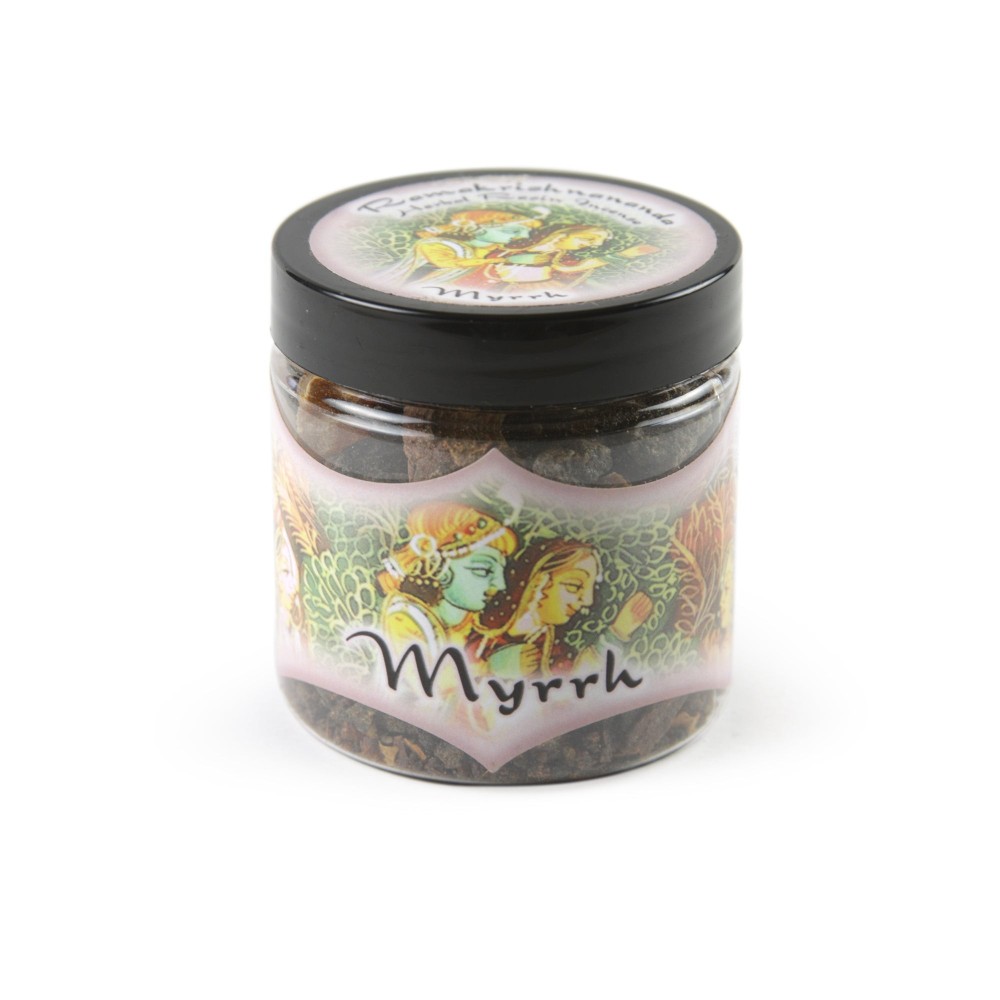 Prabhuji Resin Incense Myrrh - 2.4oz jar