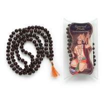 Prabhuji Prayer Mala Beads - Rosewood - 108 Prayer Beads