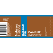 Balsam Fir Essential oil - 15ml - flat label
