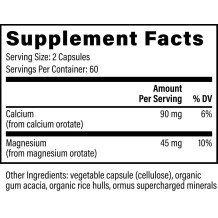 Calcium & Magnesium