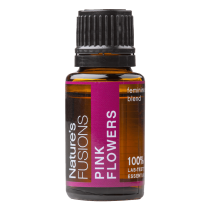Women's Monthly Pink Flowers essential oil - 15mg