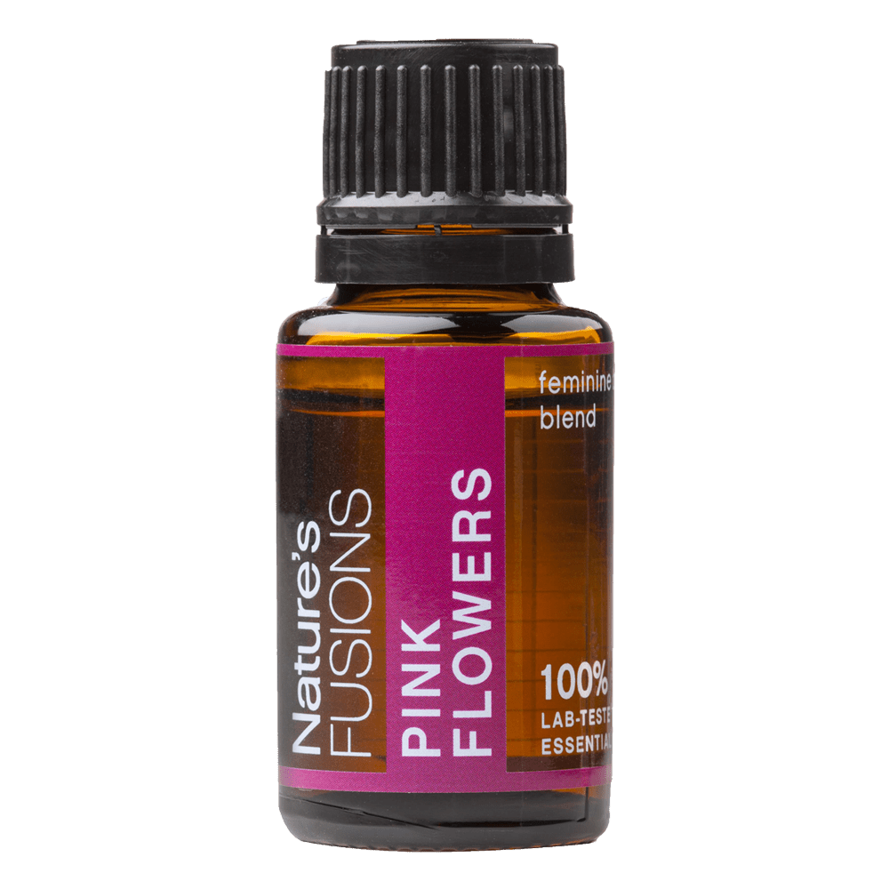 Women's Monthly Pink Flowers essential oil - 15mg