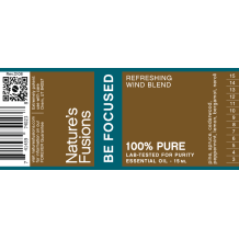 Be Focused Refreshing Wind essential oil - 15mg