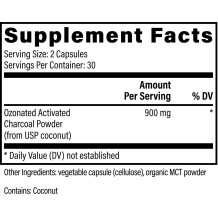 Ozonated Activated Charcoal