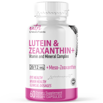 Lutein, Zeaxanthin & Meso-Zeaxanthin 20/12mg- 60ct