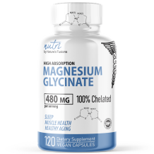 Nutri Magnesium Glycinate - 480mg - 120ct
