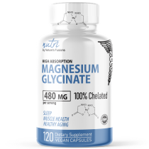 Nutri Magnesium Glycinate - 480mg - 120ct