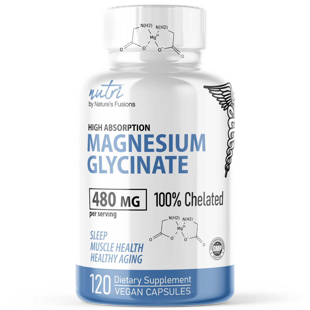 Nutri Magnesium Glycinate - 480mg - 120ct