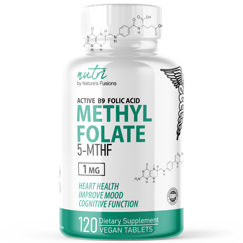 Methylfolate 1 MG - 120 Vegan Tablets