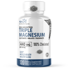 Triple Magnesium 440mg (Glycinate, Malate, Taurinate)