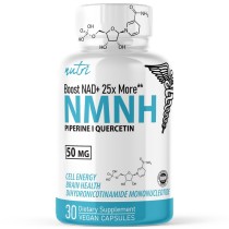 NMNH 50mg (DihydroNMN+ Quercetin & Piperine) 30ct