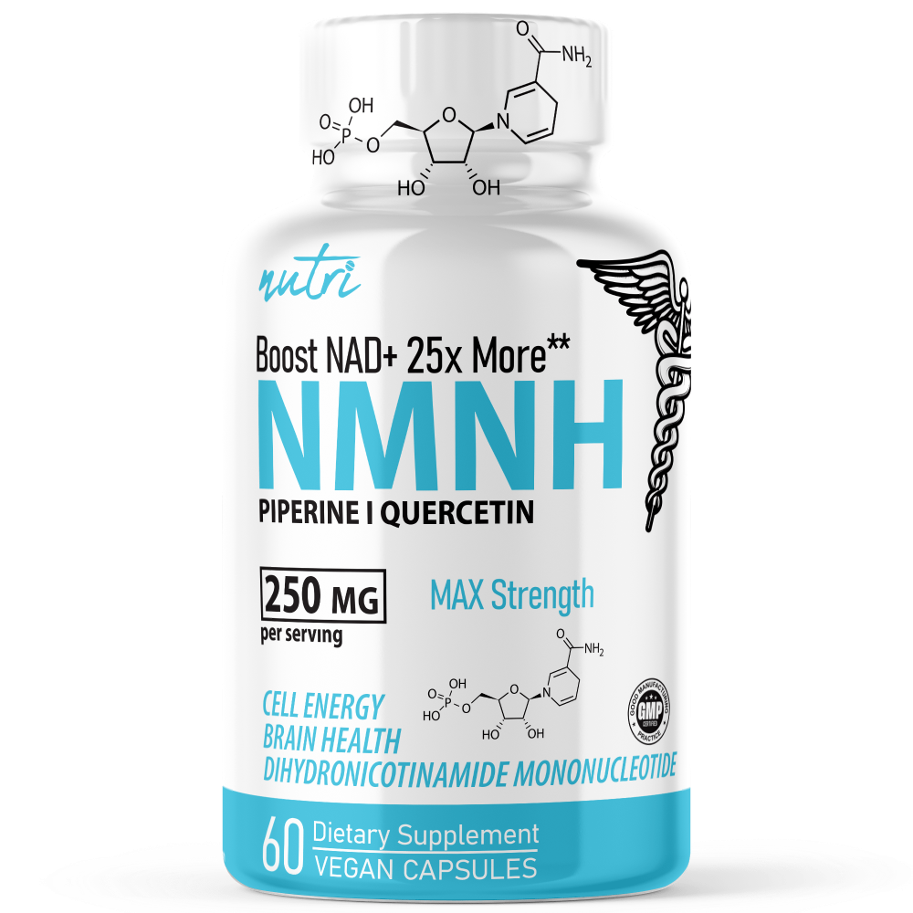 NMNH 250mg (DihydroNMN+ Quercetin & Piperine) 60ct NMNH 250mg (DihydroNMN+ Quercetin & Piperine) 60ct