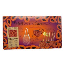 Meli Wraps Care Collection~Purple Papaya Print case of 4