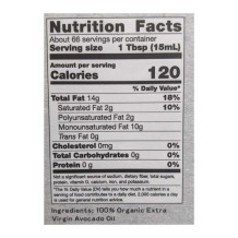 Avocado Oil | Certified Organic | Extra Virgin | Unrefined | 1 Liter